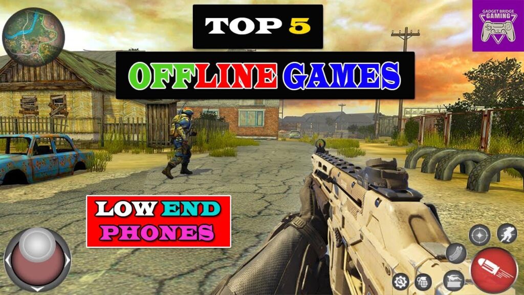 TOP 5 BEST OFFLINE GAMES 2021